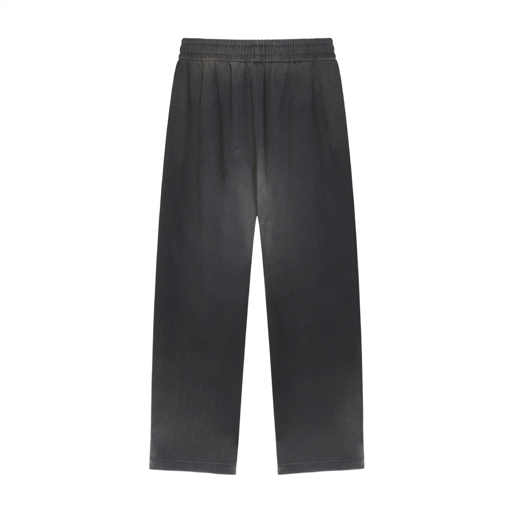 Revenue Ave Sun Fade Raw Edge Straight-Leg Sweatpants