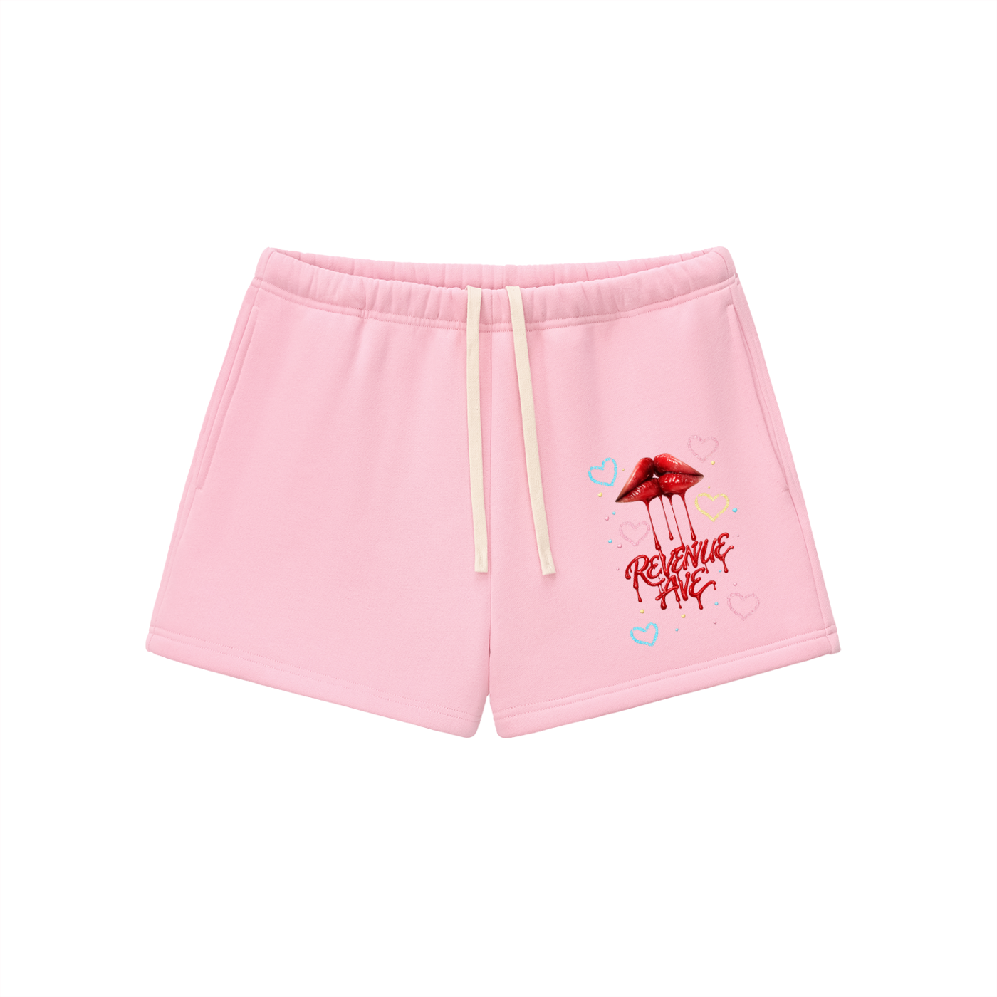 Revenue Ave Essential Fleece Drawstring Sweatshorts