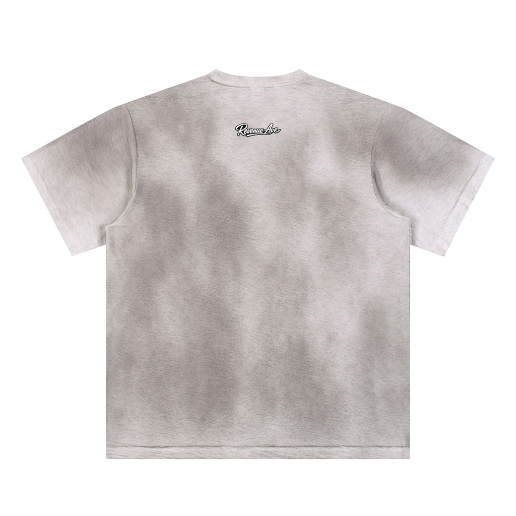 Revenue Ave Sun Fade Hand-Painted T-Shirt