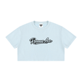 Revenue Ave Women's Mineral Wash Cotton Crop T-Shirt