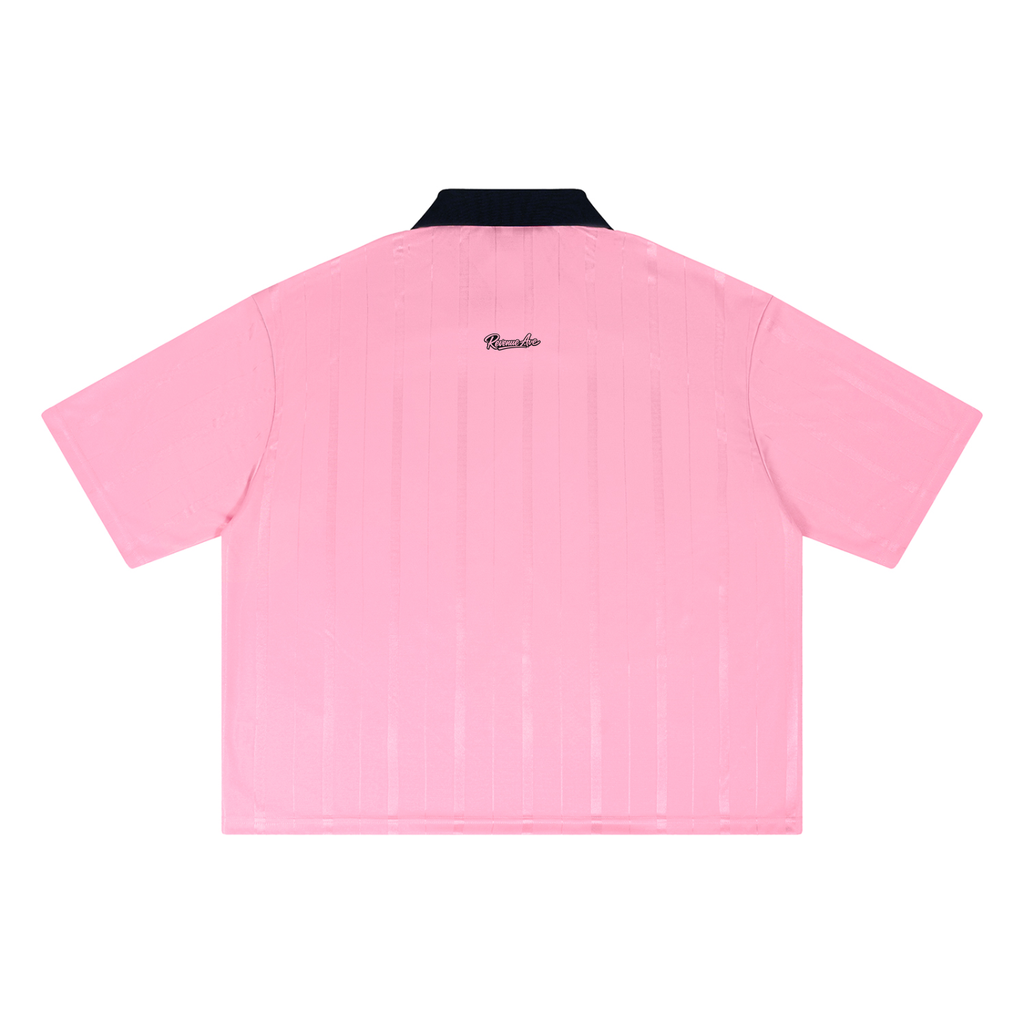 Revenue Ave Unisex Striped Boxy Soccer Jersey