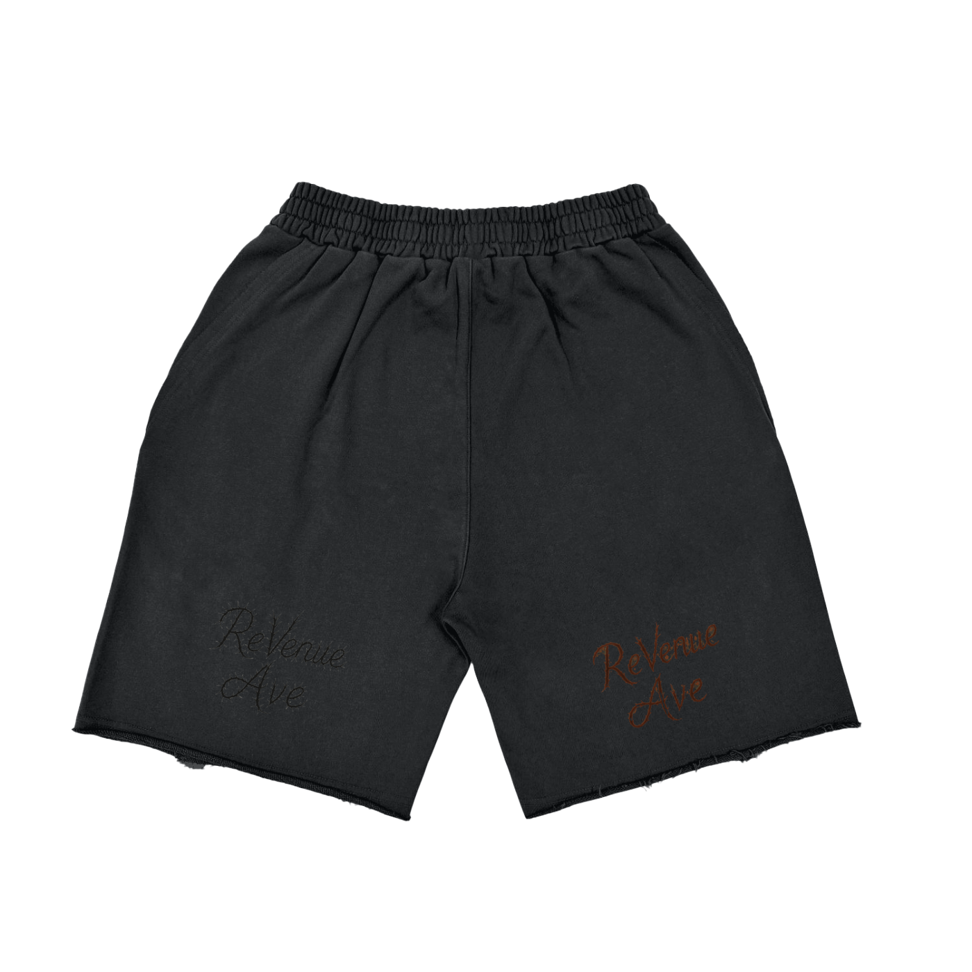 Revenue Ave Vintage Washed Tiger Stripes Short Pants