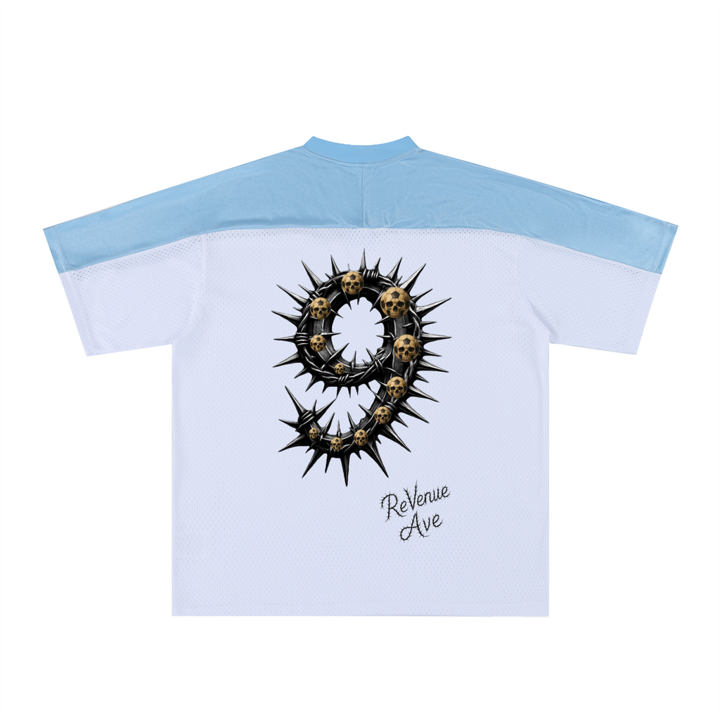 Revenue Ave Oversized Mesh V-Neck Soccer Jersey