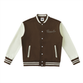 Revenue Ave Two-Tone Fleeced Varsity Jacket