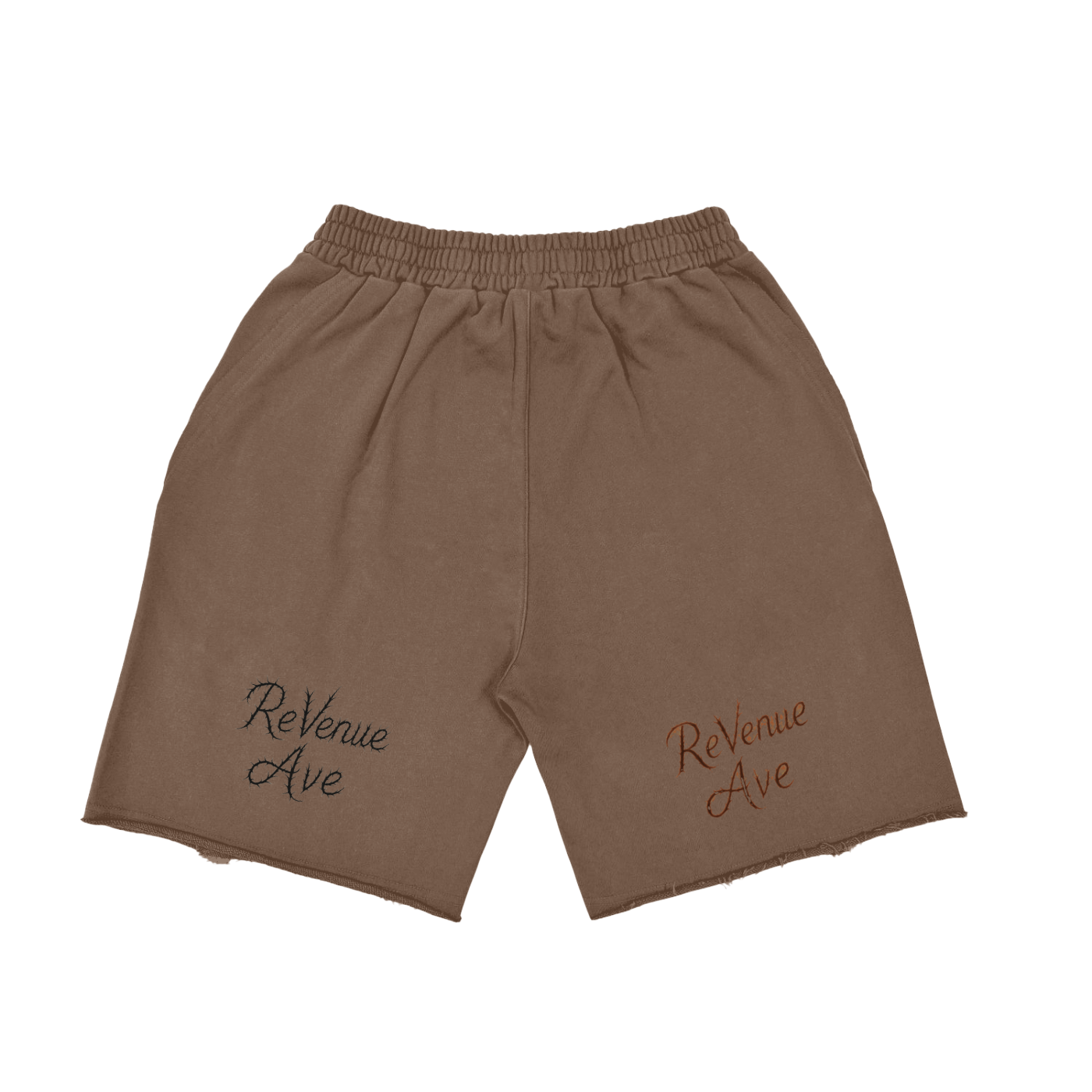 Revenue Ave Vintage Washed Tiger Stripes Short Pants
