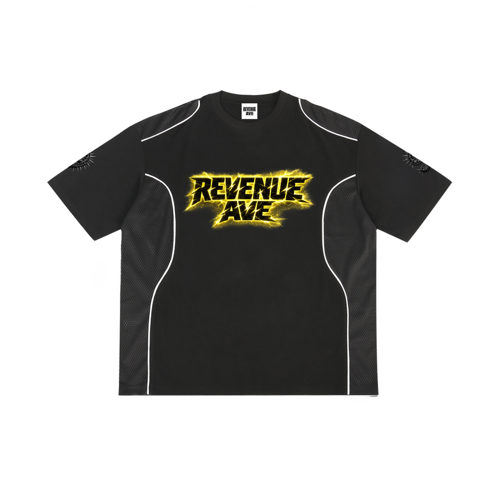 Revenue Ave Contrast Piped Panel T-Shirt