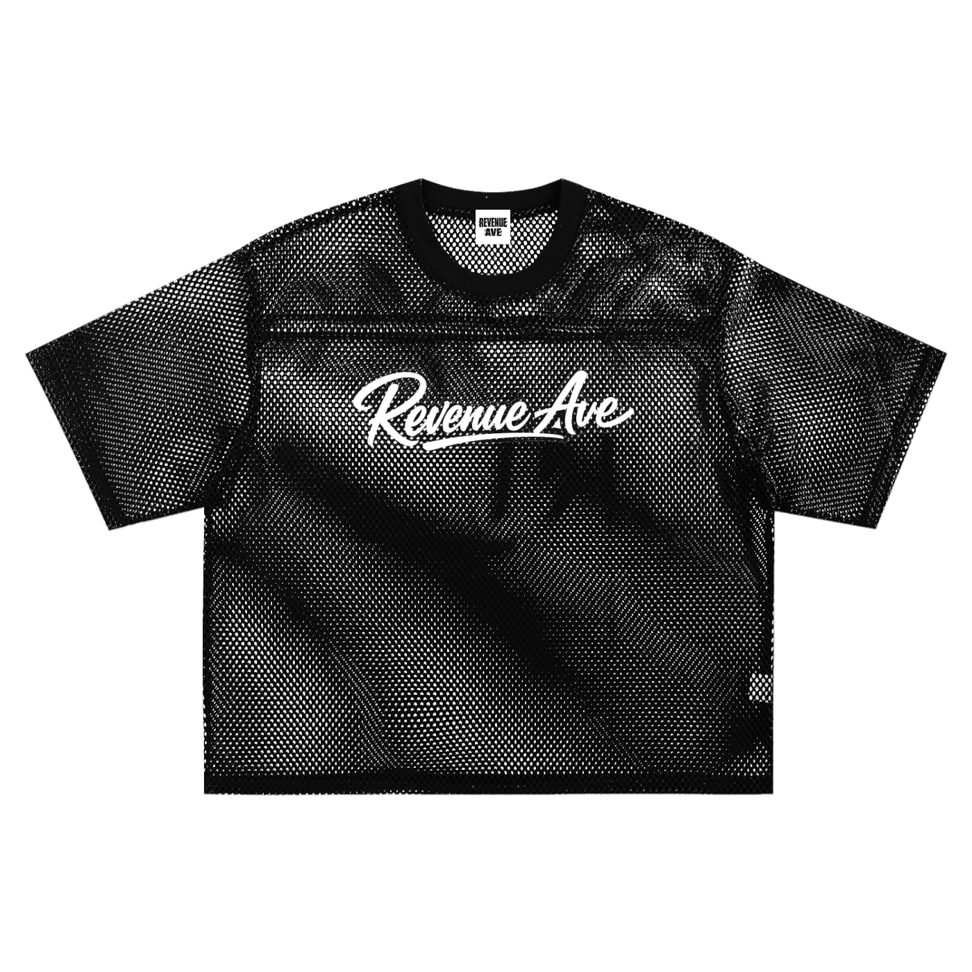 Revenue Ave See-through Boxy Net T-Shirt