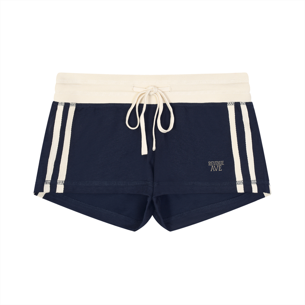 Revenue Ave Women's Contrast Stripe Track Shorts
