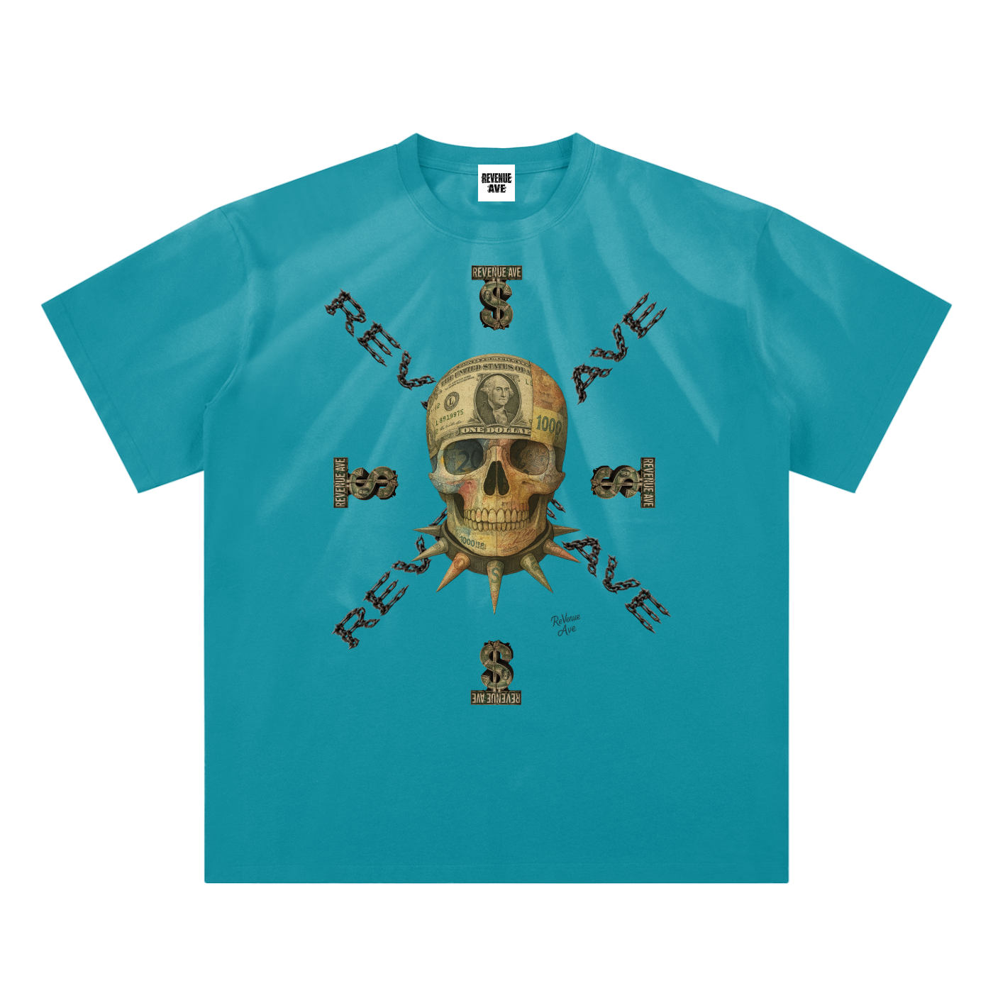Revenue Ave Hand-Scrunched Sunfade T-Shirt