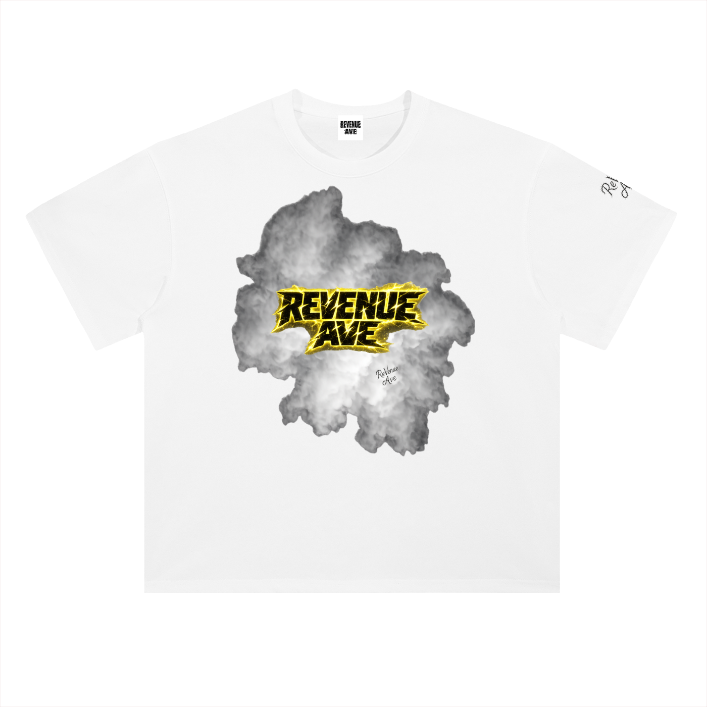 Revenue Ave Heavyweight Drop Shoulder Cotton T-Shirt