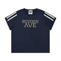 Revenue Ave Women's Varsity Stripe T-Shirt
