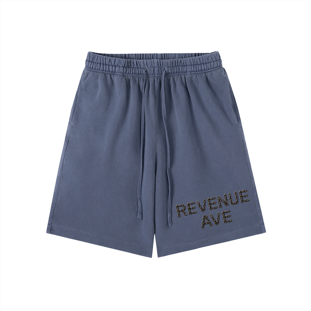 Vintage Wash Cotton Shorts