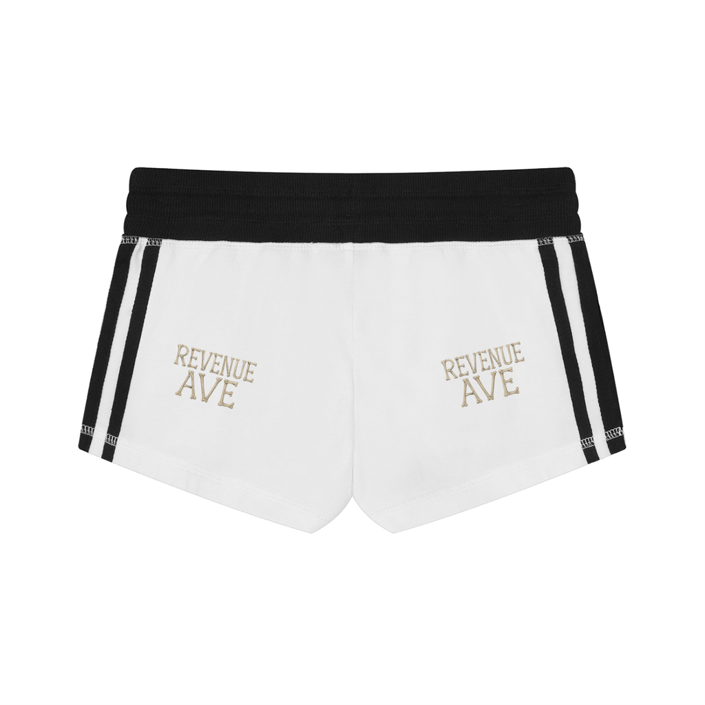 Revenue Ave Women's Contrast Stripe Track Shorts