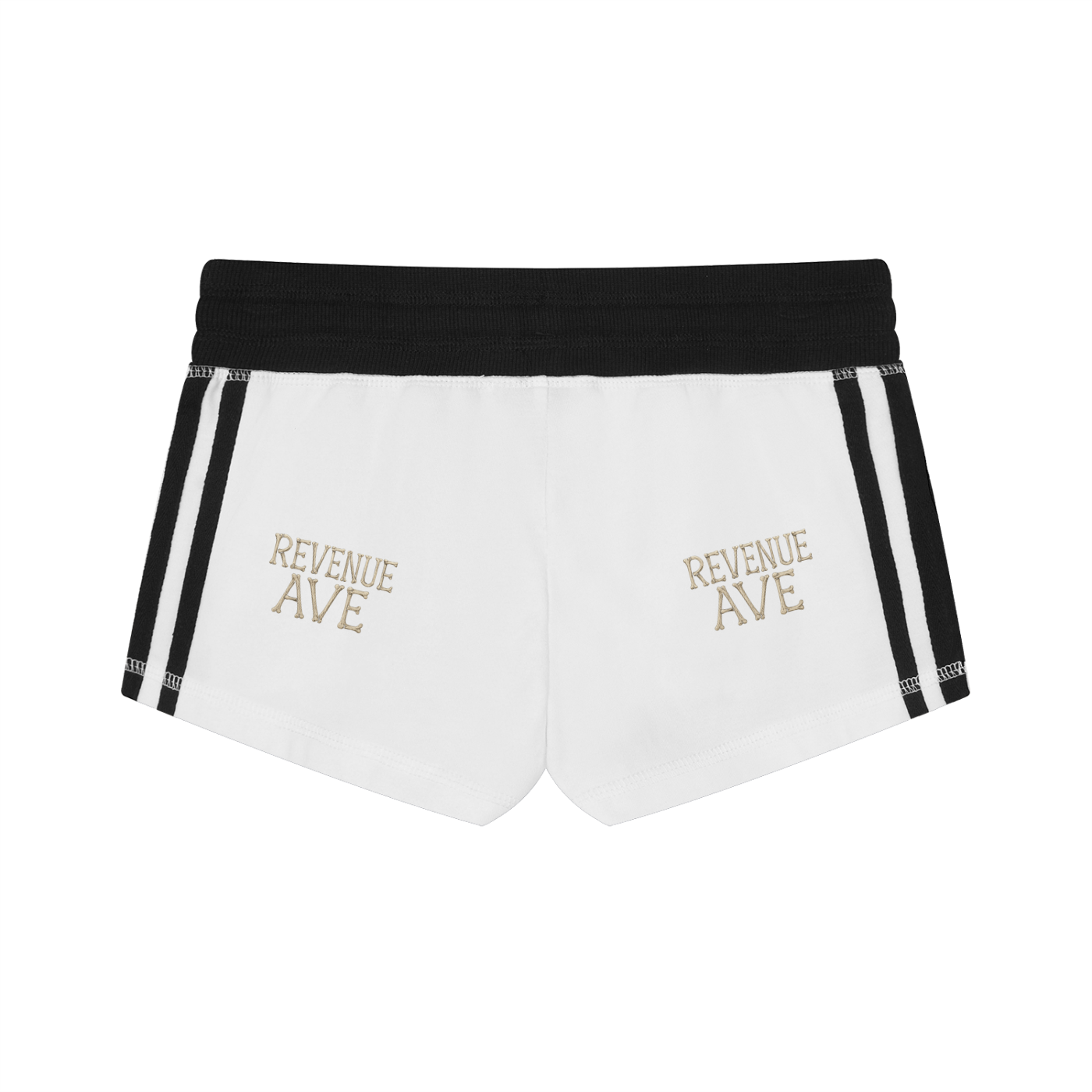 Revenue Ave Women's Contrast Stripe Track Shorts