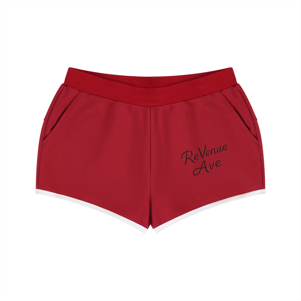 Revenue Ave Women's Retro Contrast Binding Shorts