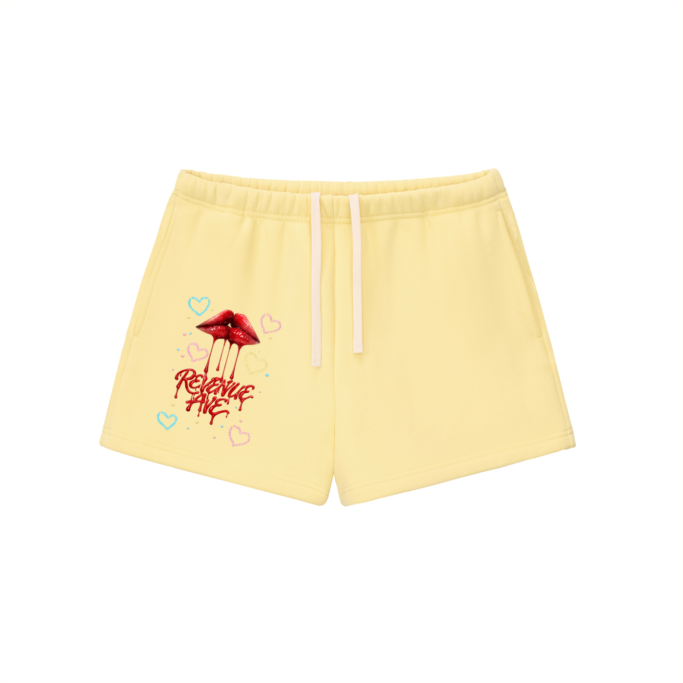 Revenue Ave Essential Fleece Drawstring Sweatshorts