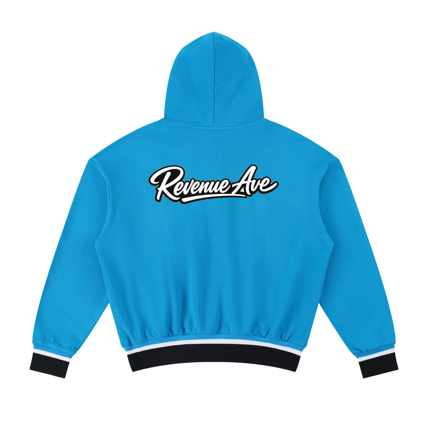 Revenue Ave Unisex Oversized Color Block Boxy Hoodie