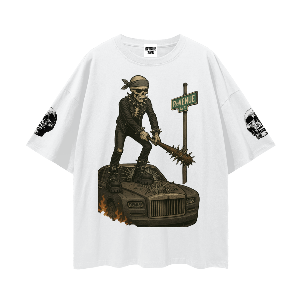 Streetwear Loose Drop Shoulder T-Shirt