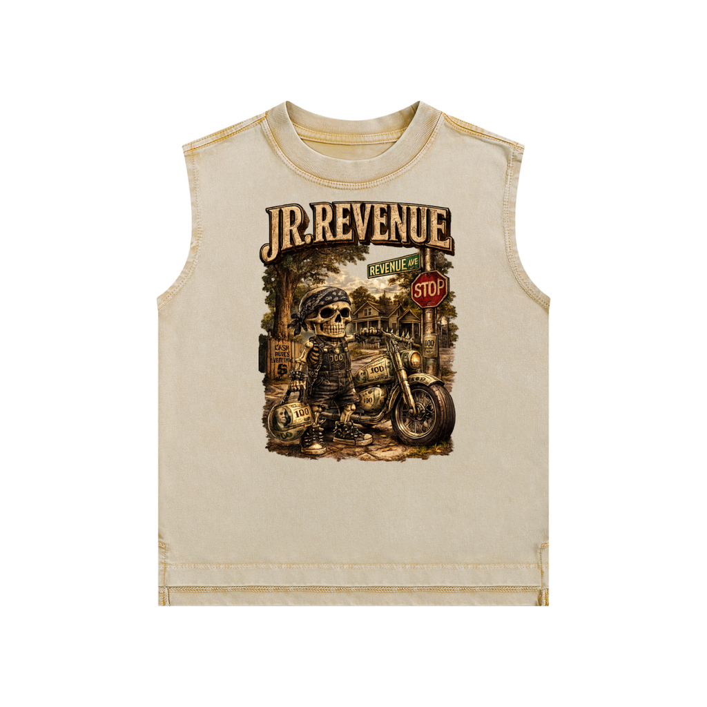 Revenue Ave Snow Washed Kids' Tank Top