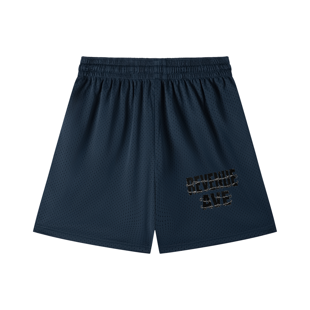 Revenue Ave Mesh Drawstring Shorts