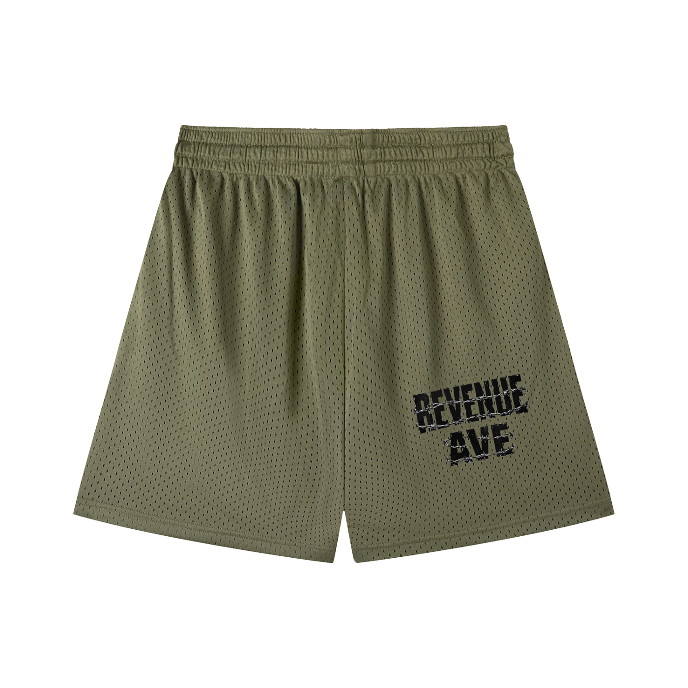 Revenue Ave Mesh Drawstring Shorts