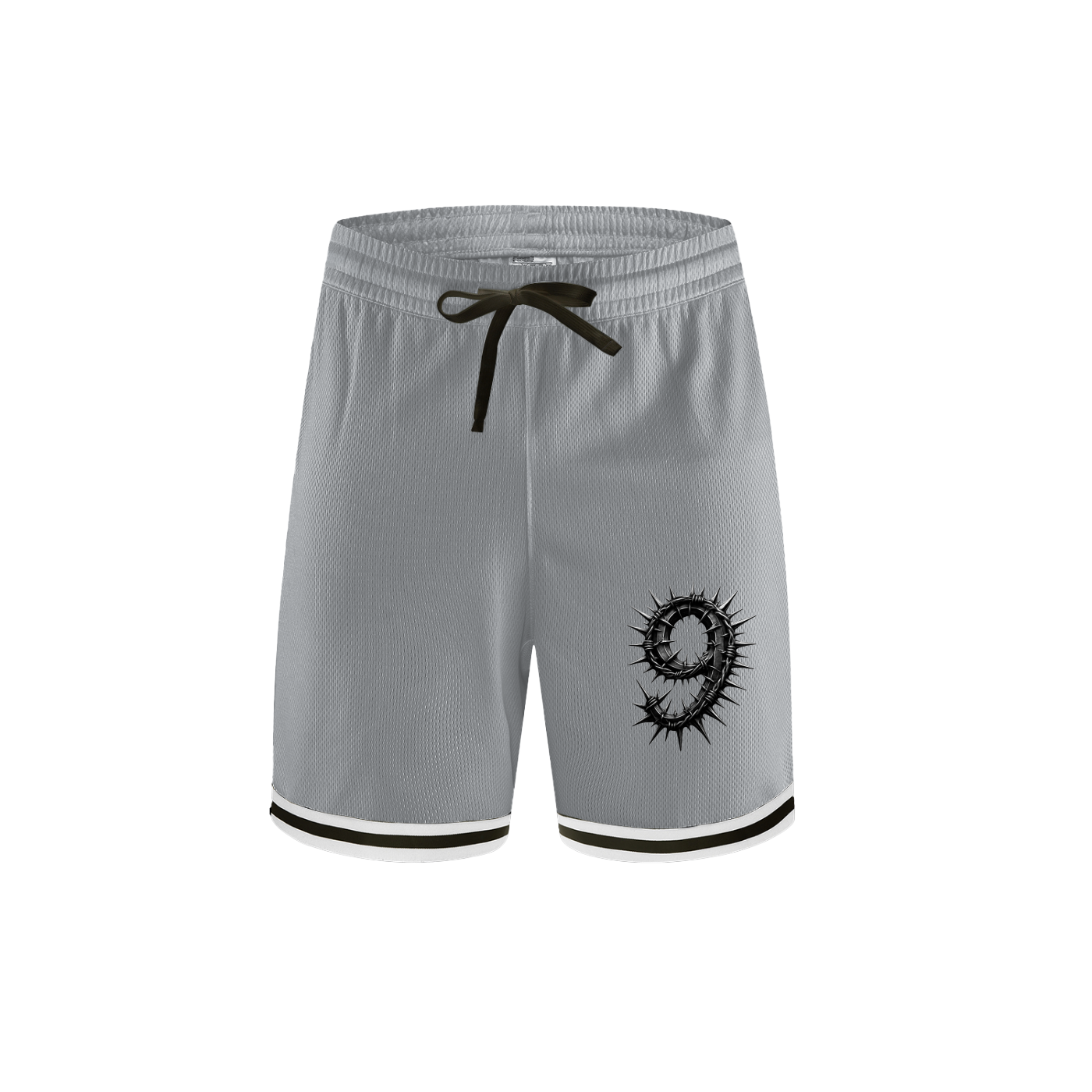 Revenue Ave Classic Stripe Trim Basketball Shorts