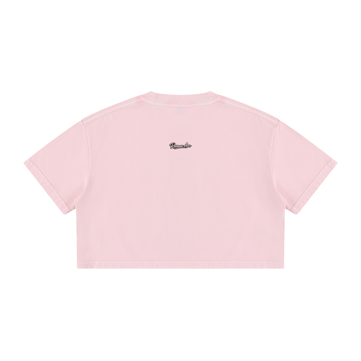 Revenue Ave Women's Mineral Wash Cotton Crop T-Shirt