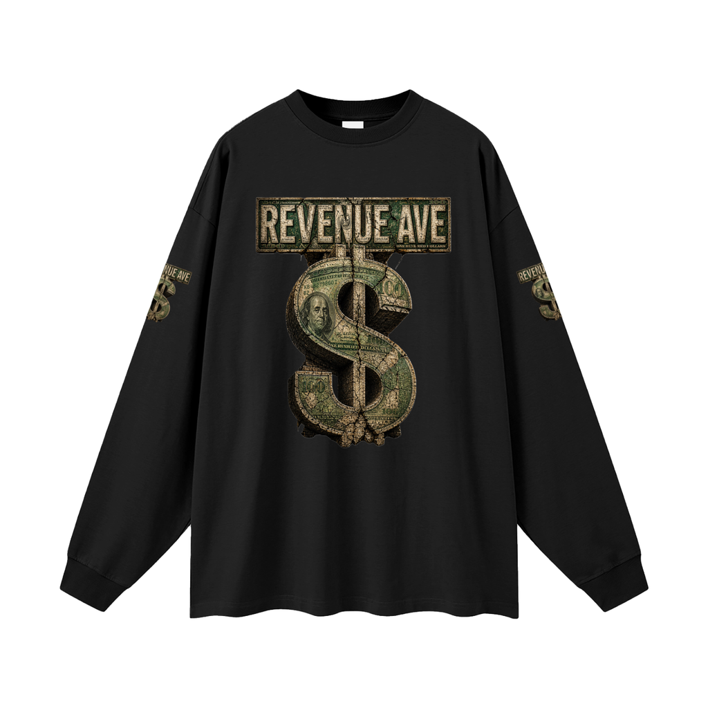 Oversized Unisex Long Sleeve T-Shirt