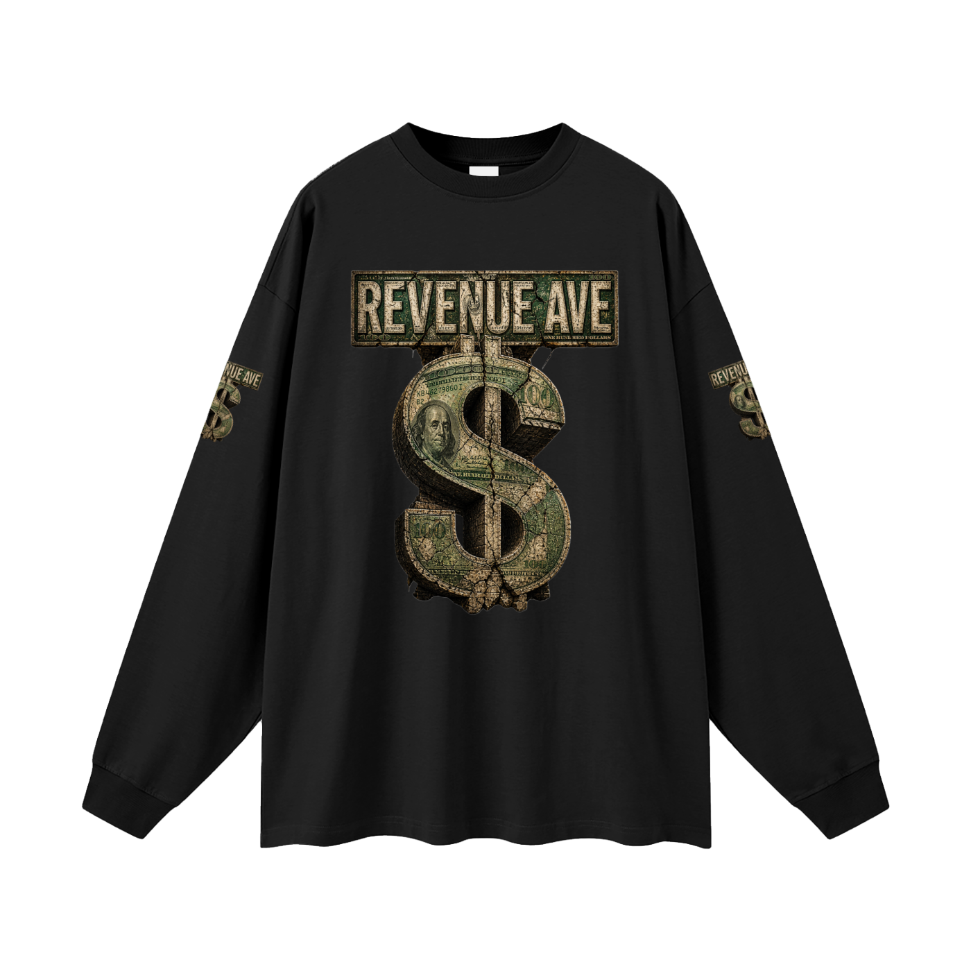 Oversized Unisex Long Sleeve T-Shirt