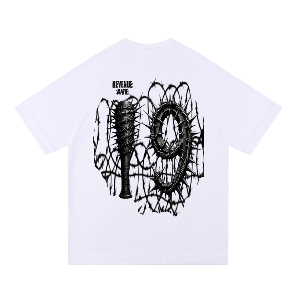 Revenue Ave Raglan Sleeve Mesh T-Shirt