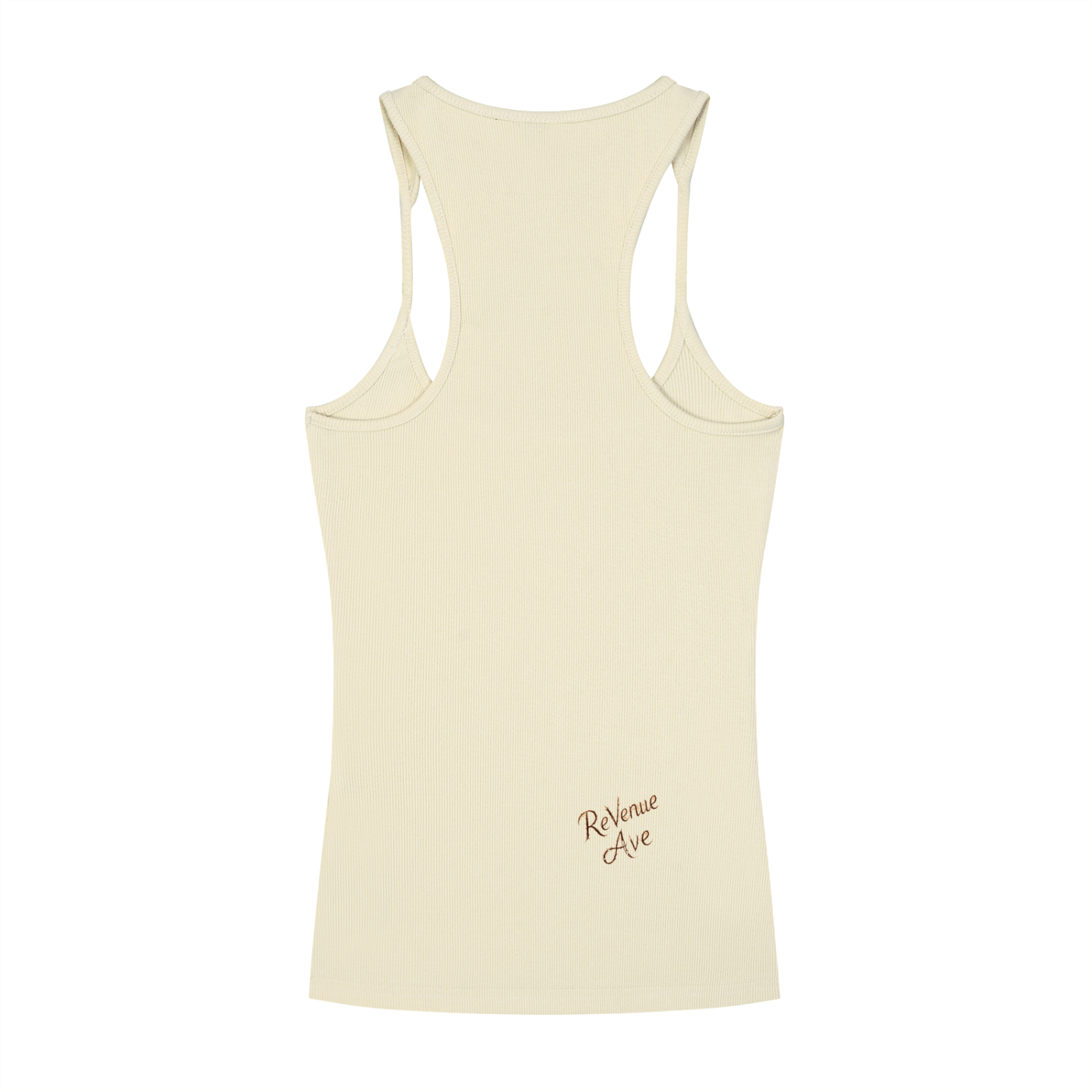 Revenue Ave Slim Fit Ribbed Racerback Tank Top