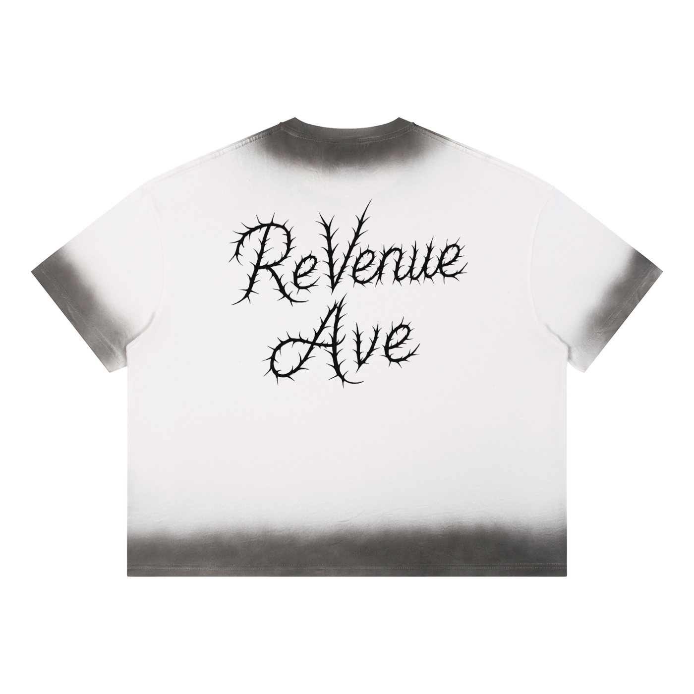 Revenue Ave Unisex Boxy Sunfade Vintage Wash T-Shirt
