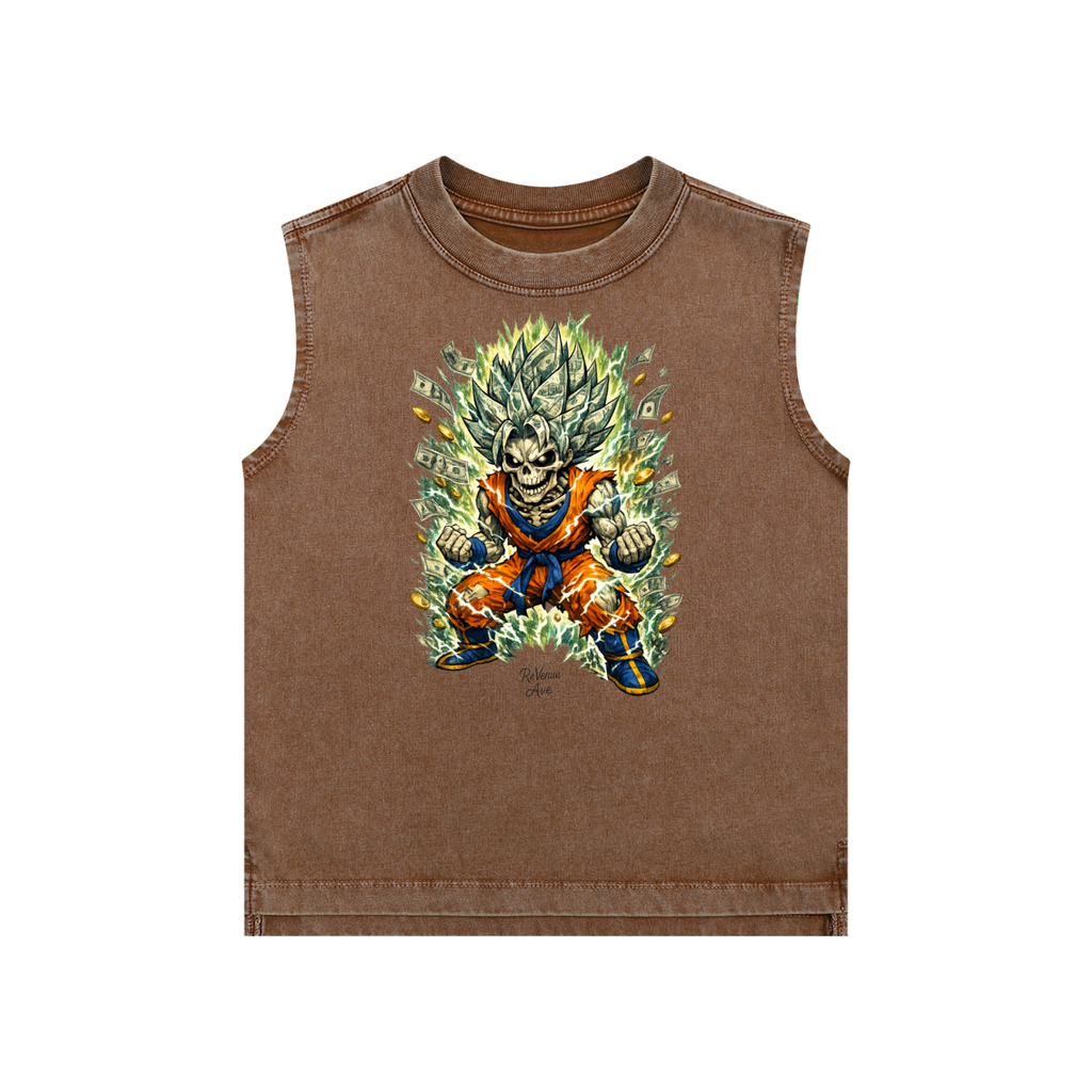 Revenue Ave Snow Washed Kids' Tank Top