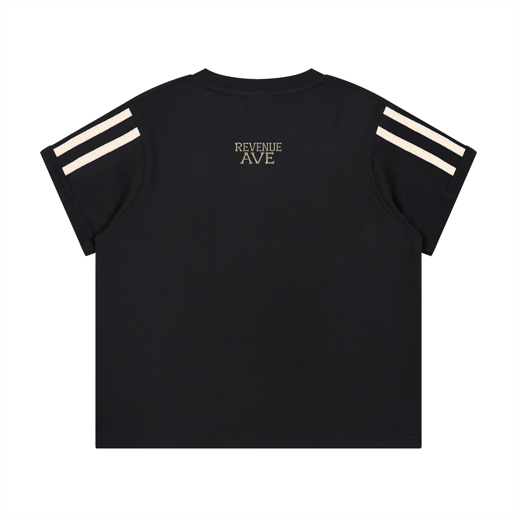 Revenue Ave Women's Varsity Stripe T-Shirt