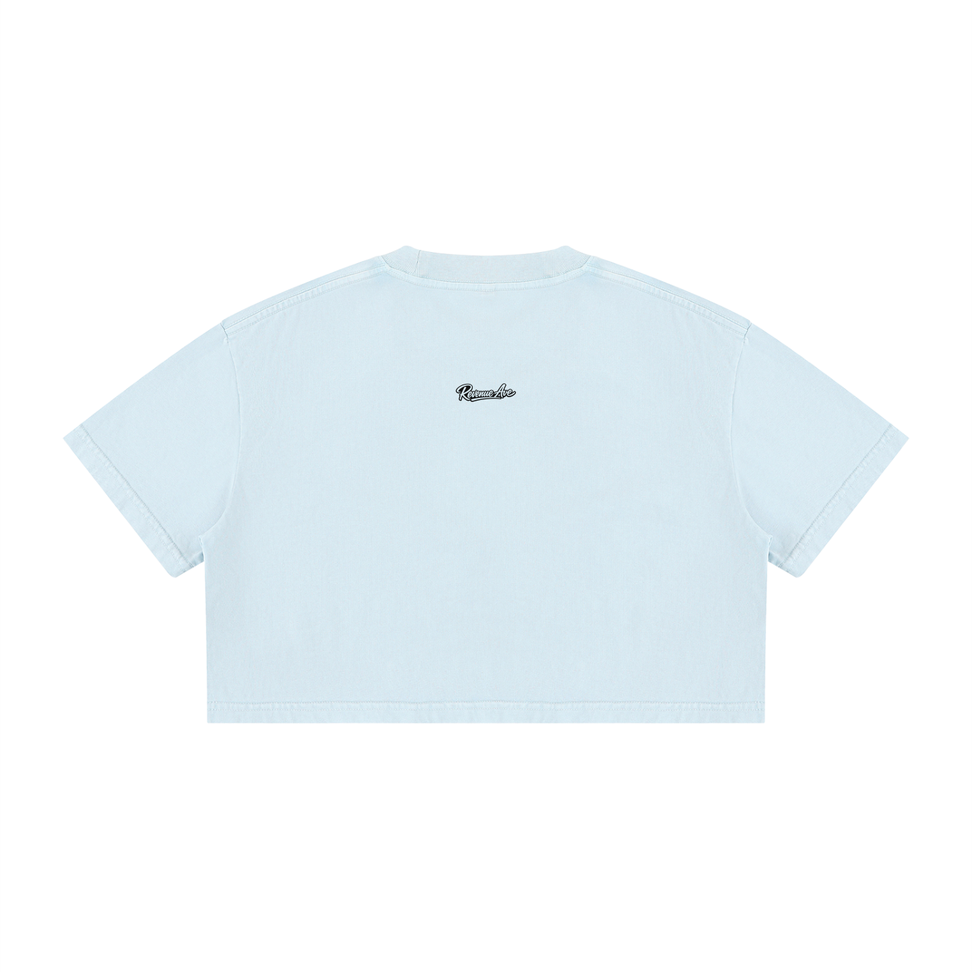 Revenue Ave Women's Mineral Wash Cotton Crop T-Shirt