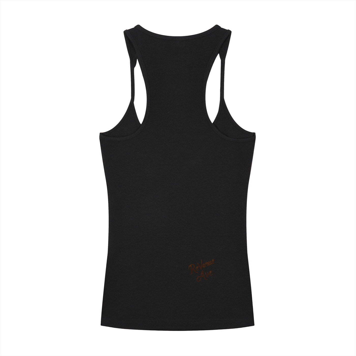 Revenue Ave Slim Fit Ribbed Racerback Tank Top