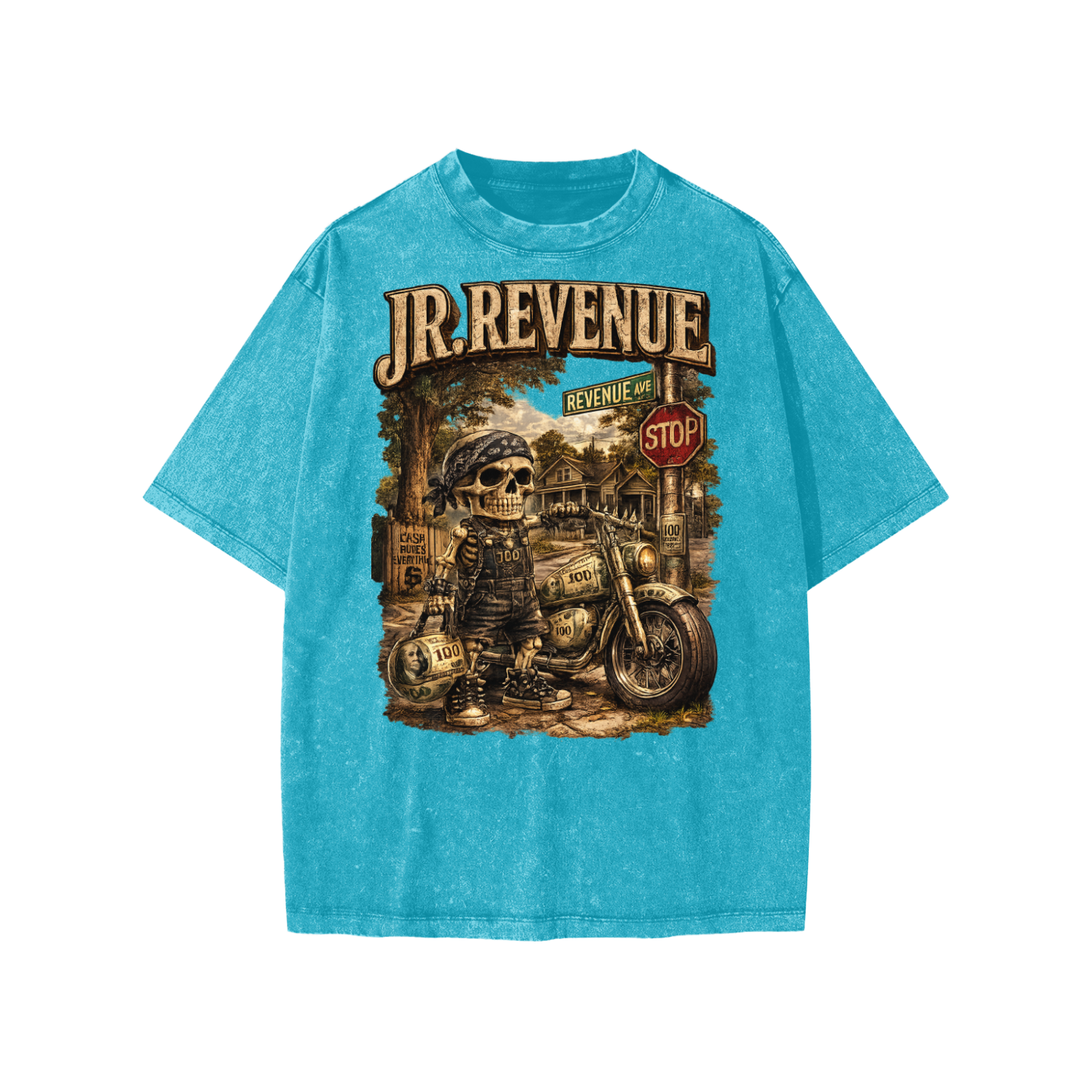 Revenue Ave Snow Washed Kids' T-Shirt