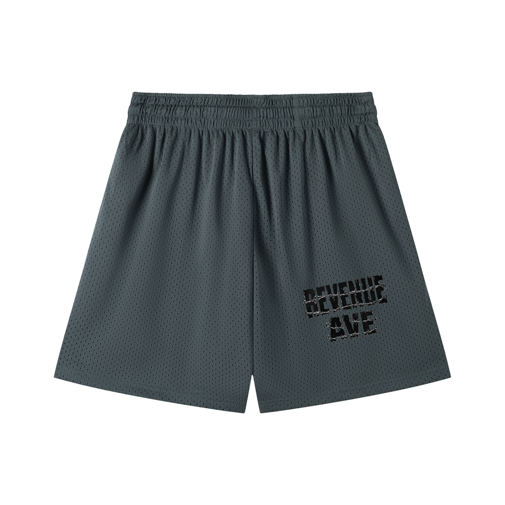 Revenue Ave Mesh Drawstring Shorts