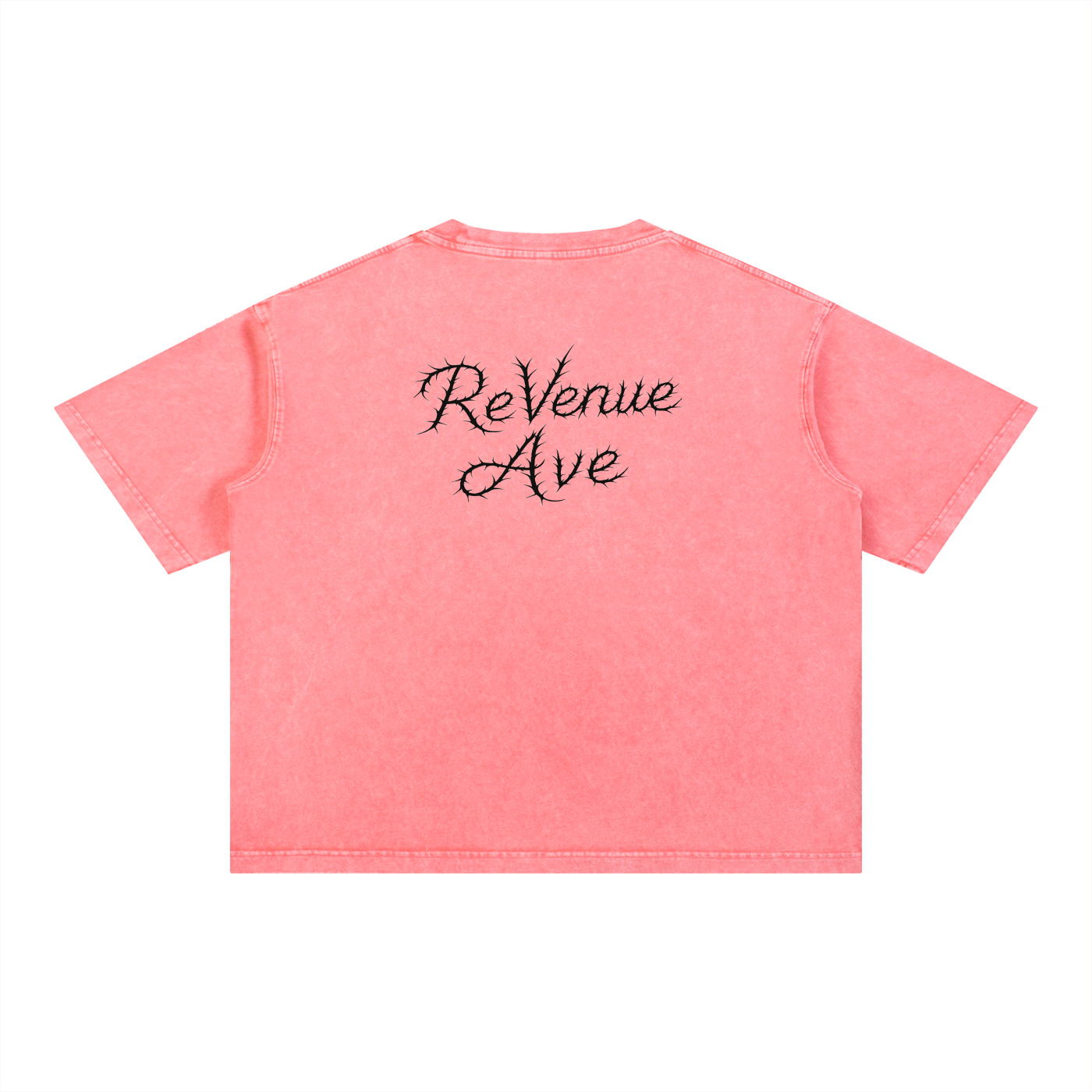 Revenue Ave Mineral Wash Boxy Cotton T-Shirt