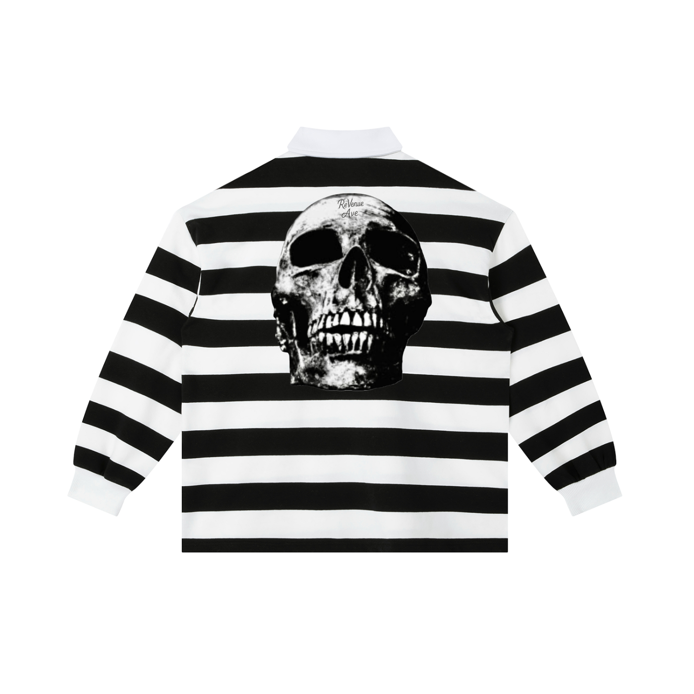 Revenue Ave Color Block Stripe Polo Shirt