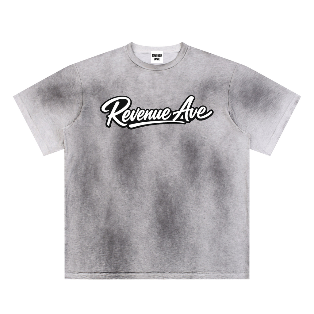 Revenue Ave Sun Fade Hand-Painted T-Shirt