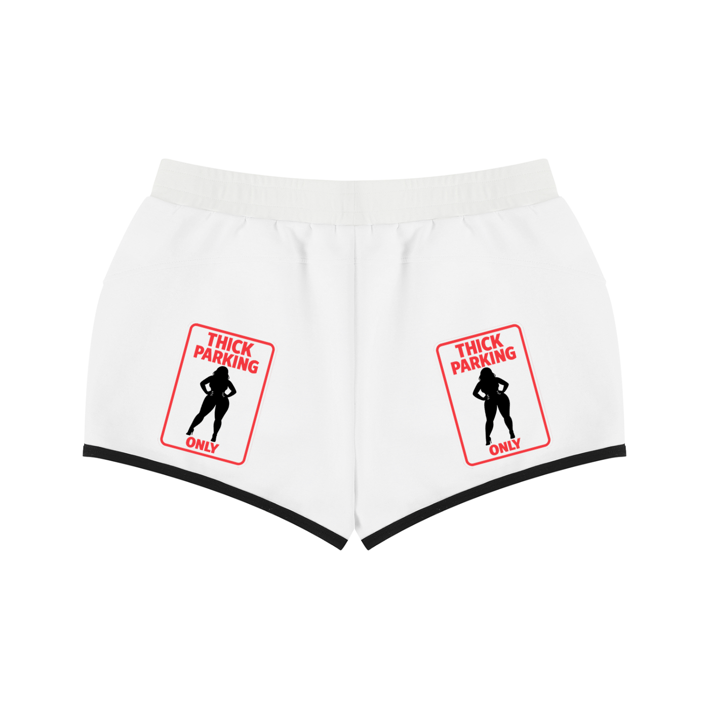 Women's Retro Contrast Binding Shorts
