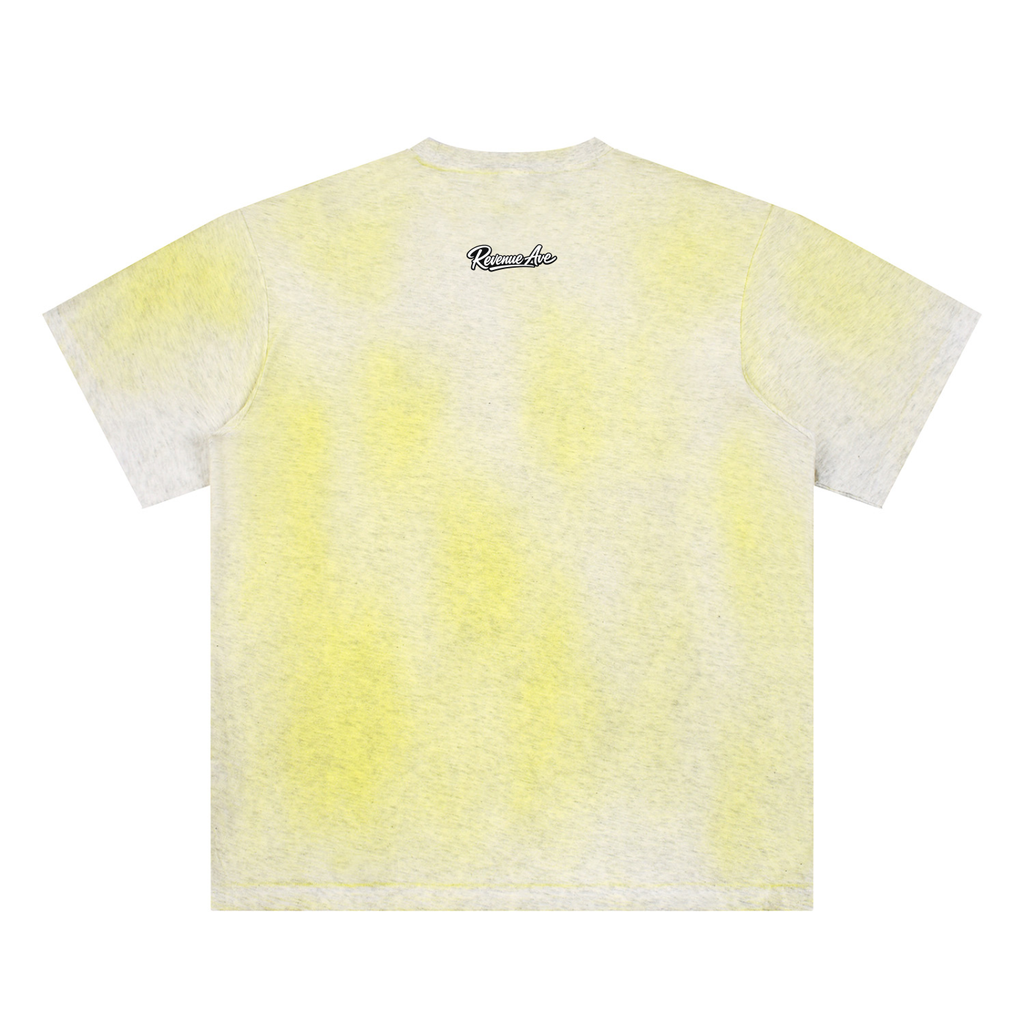 Revenue Ave Sun Fade Hand-Painted T-Shirt