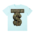 Revenue Ave Unisex Classic Crew Neck Cotton T-Shirt