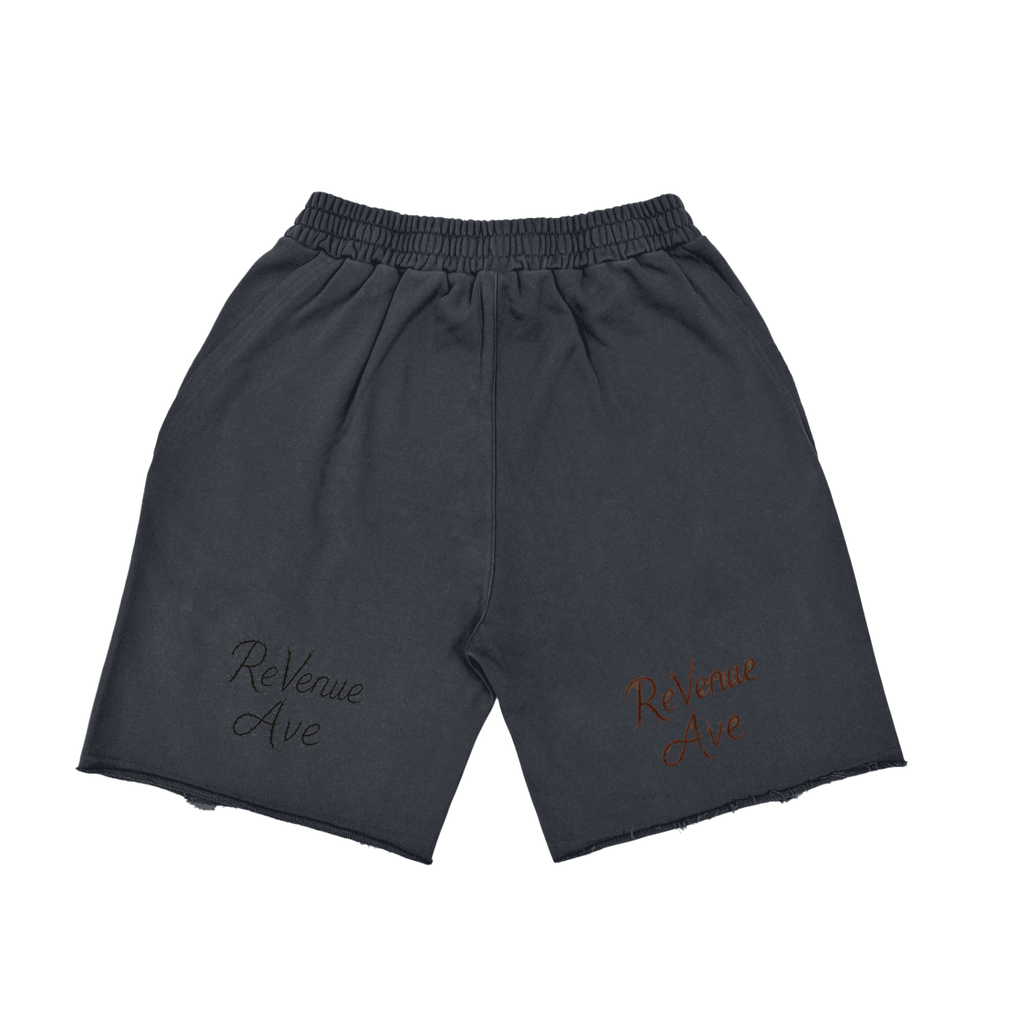 Revenue Ave Vintage Washed Tiger Stripes Short Pants