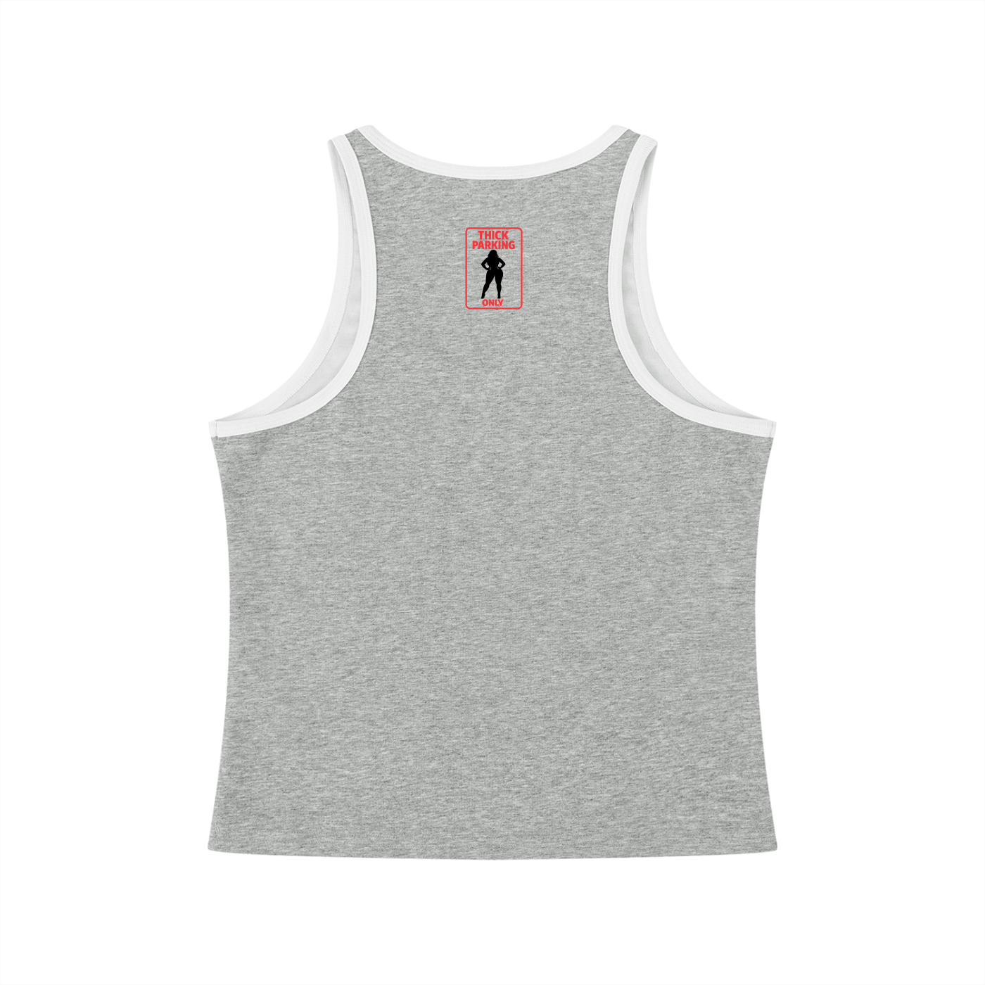 Women's Color Block Cropped Tank Top