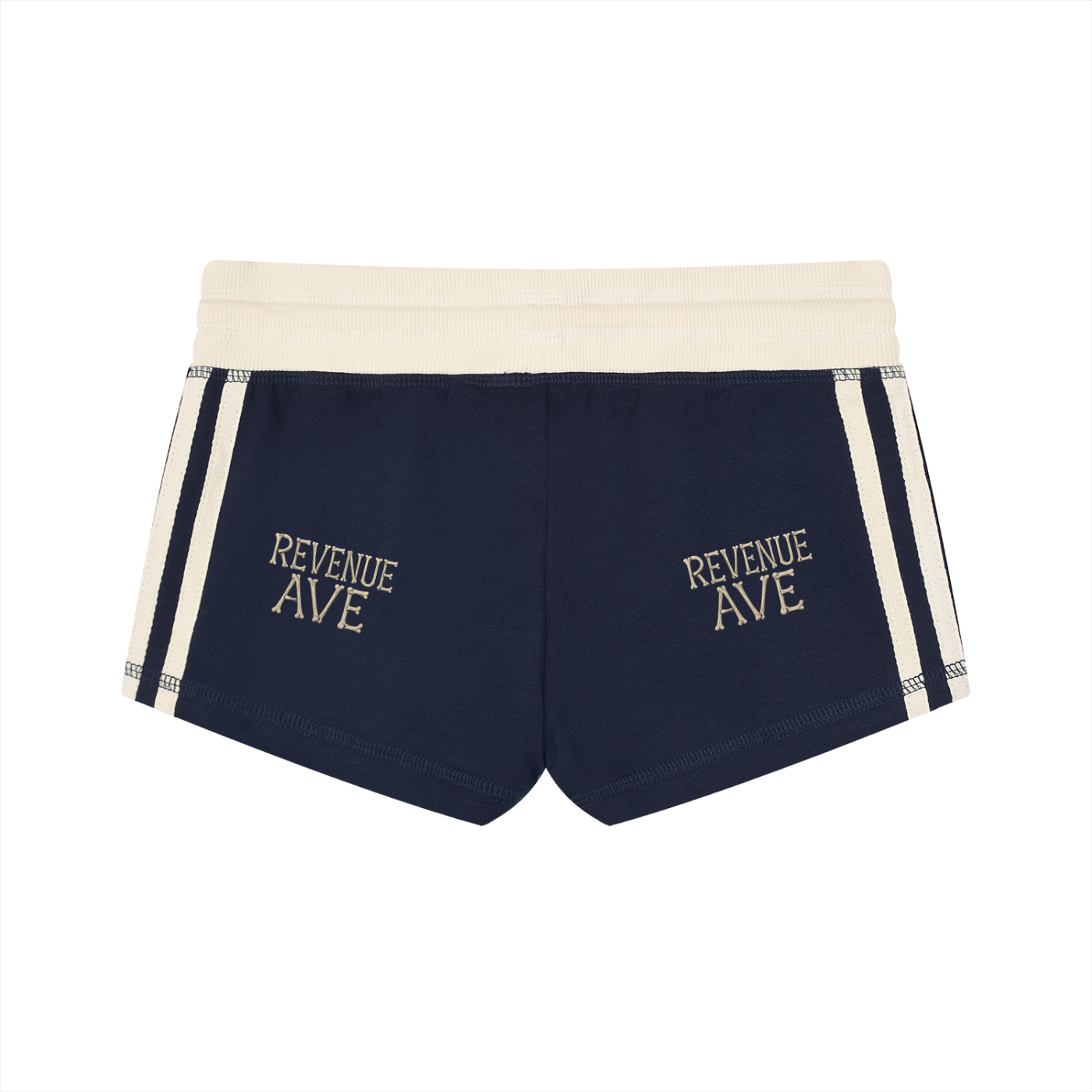 Revenue Ave Women's Contrast Stripe Track Shorts