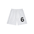 Revenue Ave Unisex Striped Loose Fit Shorts
