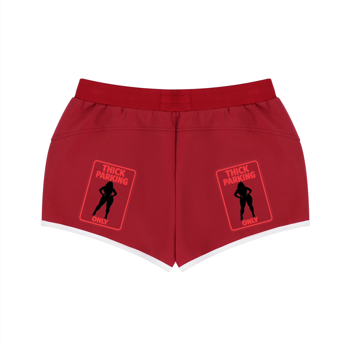 Women's Retro Contrast Binding Shorts