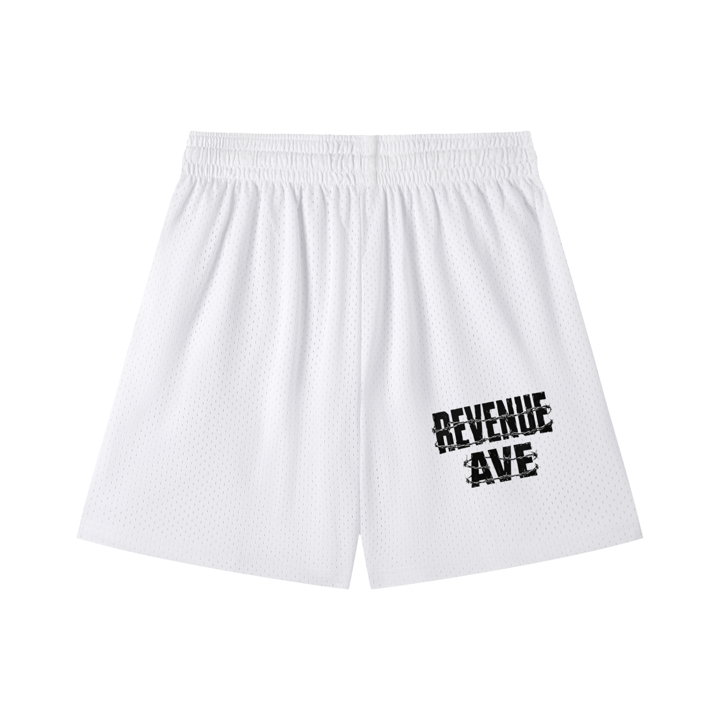 Revenue Ave Mesh Drawstring Shorts